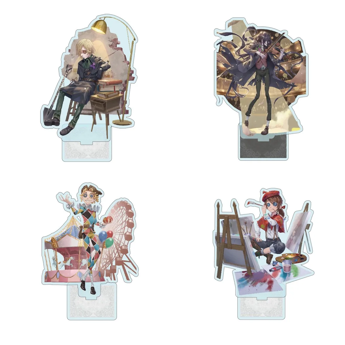 Identity Ⅴ Anime Figures Andrew Kreiss Antonio Acrylic Stands Edgar Valden Model Plate Desk Decor Prop Fans Christmas Gift 15CM