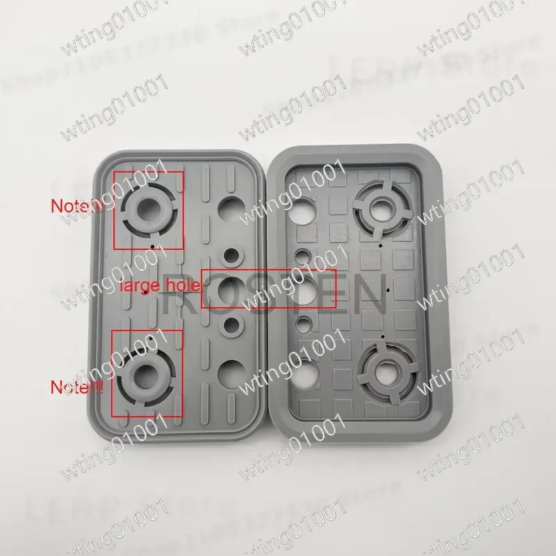 5pcs Rubber Suction Pads for Weeke Homag PTP160 CNC Machining Center Vacuum Cover Plates 125x75x17mm Replacement Part