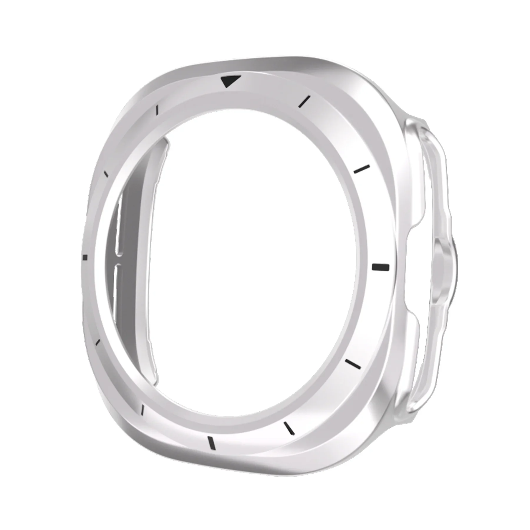 PC Hard Protector Case for Samsung Galaxy Watch 7 Ultra 47mm Frame Anti-Scratch Bumper Protector case for Galaxy Watch 7 Ultra