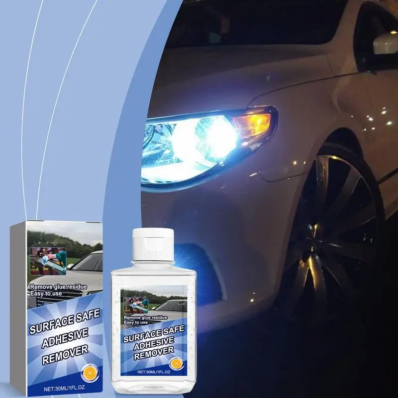 Car Glue Remover Glue Removal Car Paint Cleaning Solution Odorless Leaves No Trace Solution For Home & Car Use On Fabrics &