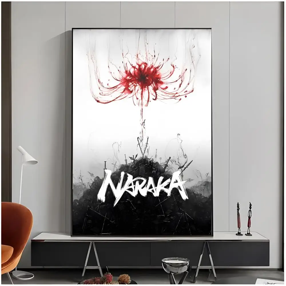 chinese melee battle game Naraka Bladepoint Poster Living Room Bedroom Decorative Print Unframed Decor