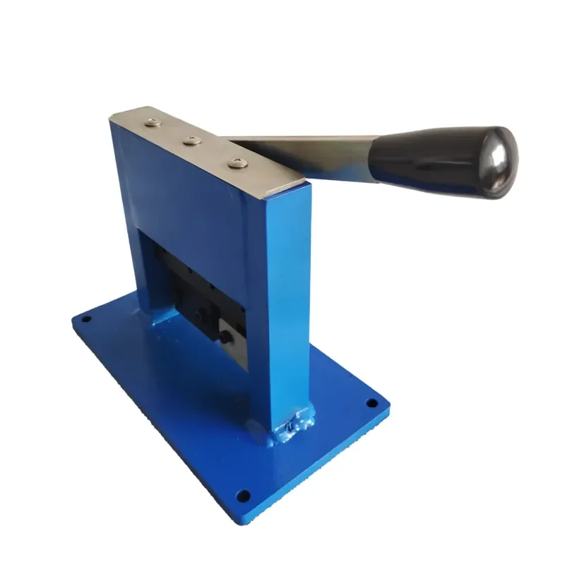 Small Tube End Sealing Machine Semi Automatic Hand Pressed Aluminum Strip Encoder
