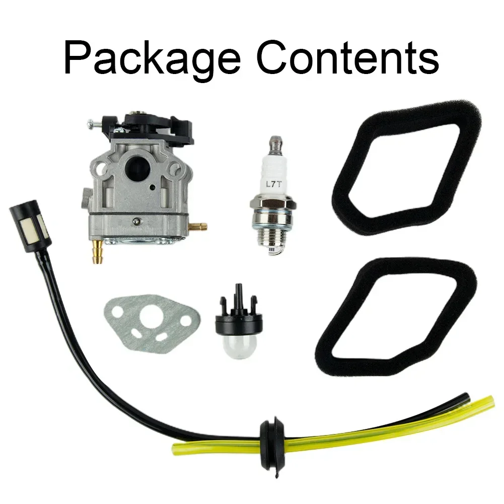 Imagem -06 - Carburador para Ryobi Rltgm25cs Rlt254fcdsn Rlt254fsdsn Rbcgm25bb Rbcgm25ss Peças para Cortador de Grama Ferramentas Elétricas de Jardim