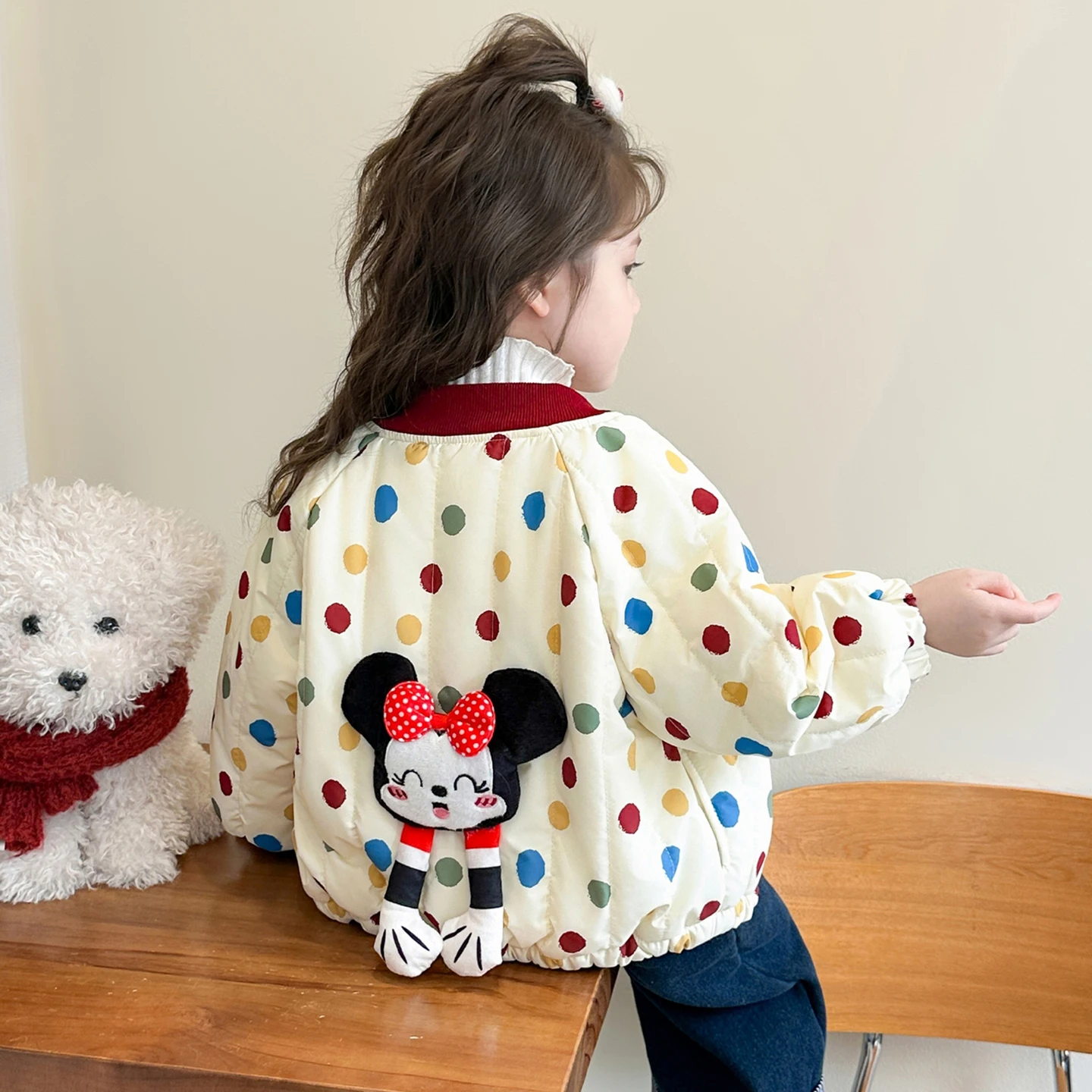 Girls' Cotton Jacke… - image