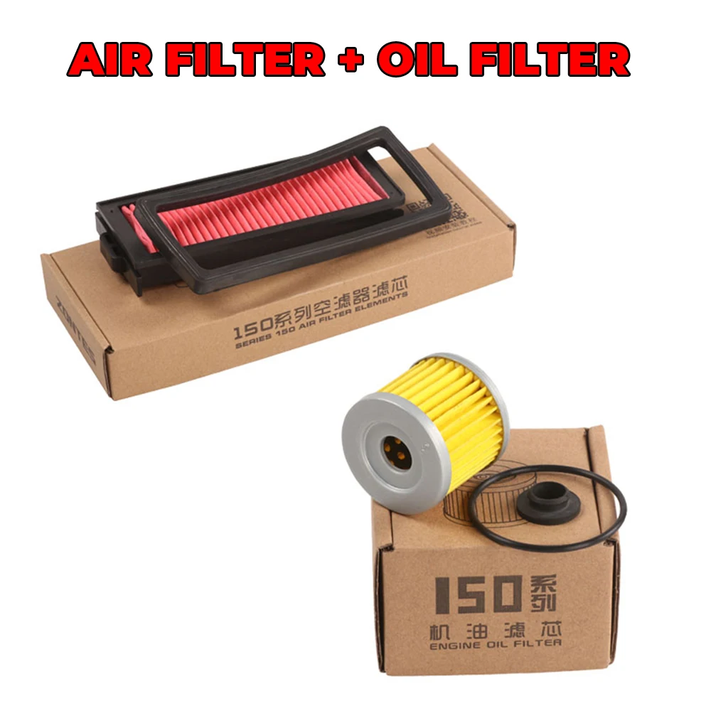 Motorcycle Air Filter Engine Oil Filter Filter Accessories For Zontes Roadster 125