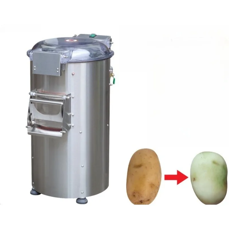 

Automatic Ginger and Sweet Potato Peeling Machine Stainless Steel Root and Stem Potato Peeling Machine