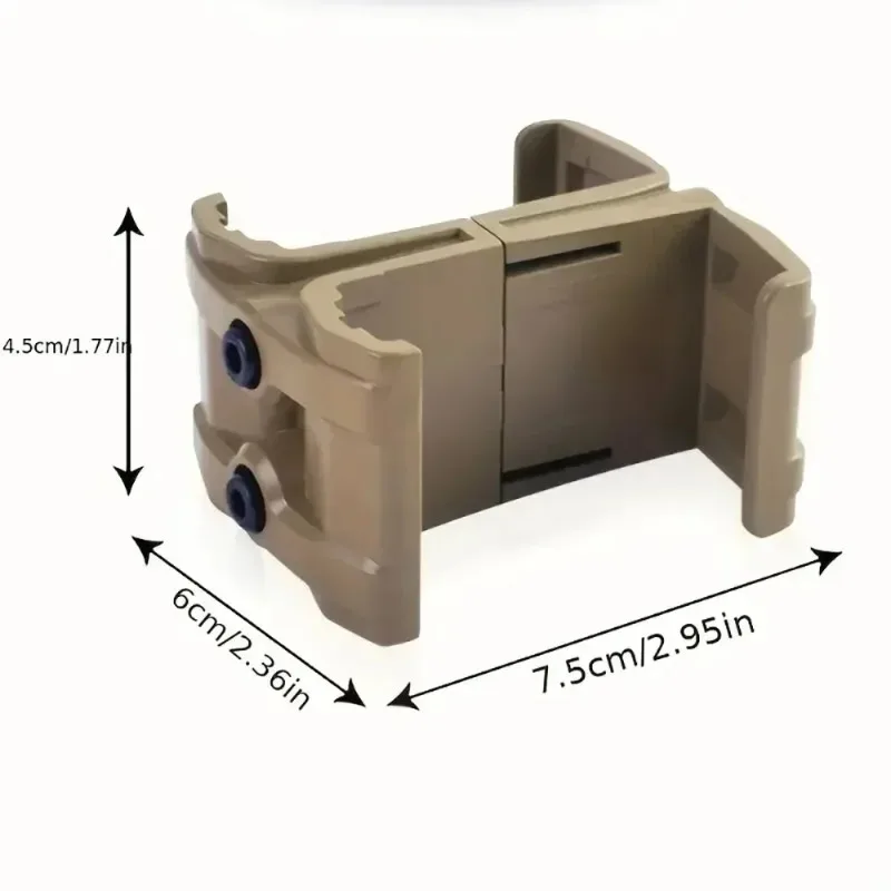 2026 Universal Clip Rifle Dual Parallel Magazine for AK AR15 M4 Mag595 Airsoft Link Round Cartridge Speed Loader Gun Accessories - view 6