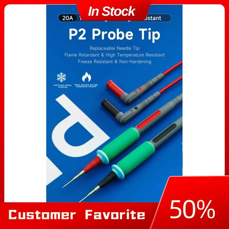 

Top Sale Super Conducting Multimeter Lead 1000V 20A For Digital Current Voltage Probe Needle Tip Test Lead Wire Pen Cable Tools