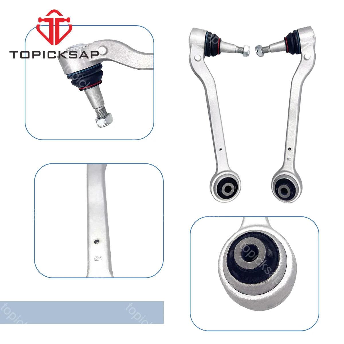 

TOPICKSAP Front Lower Rearward Control Arm Pair Set for Cadillac ATS 2013 2014 2015 2016 2017 2018 23462008 23462009