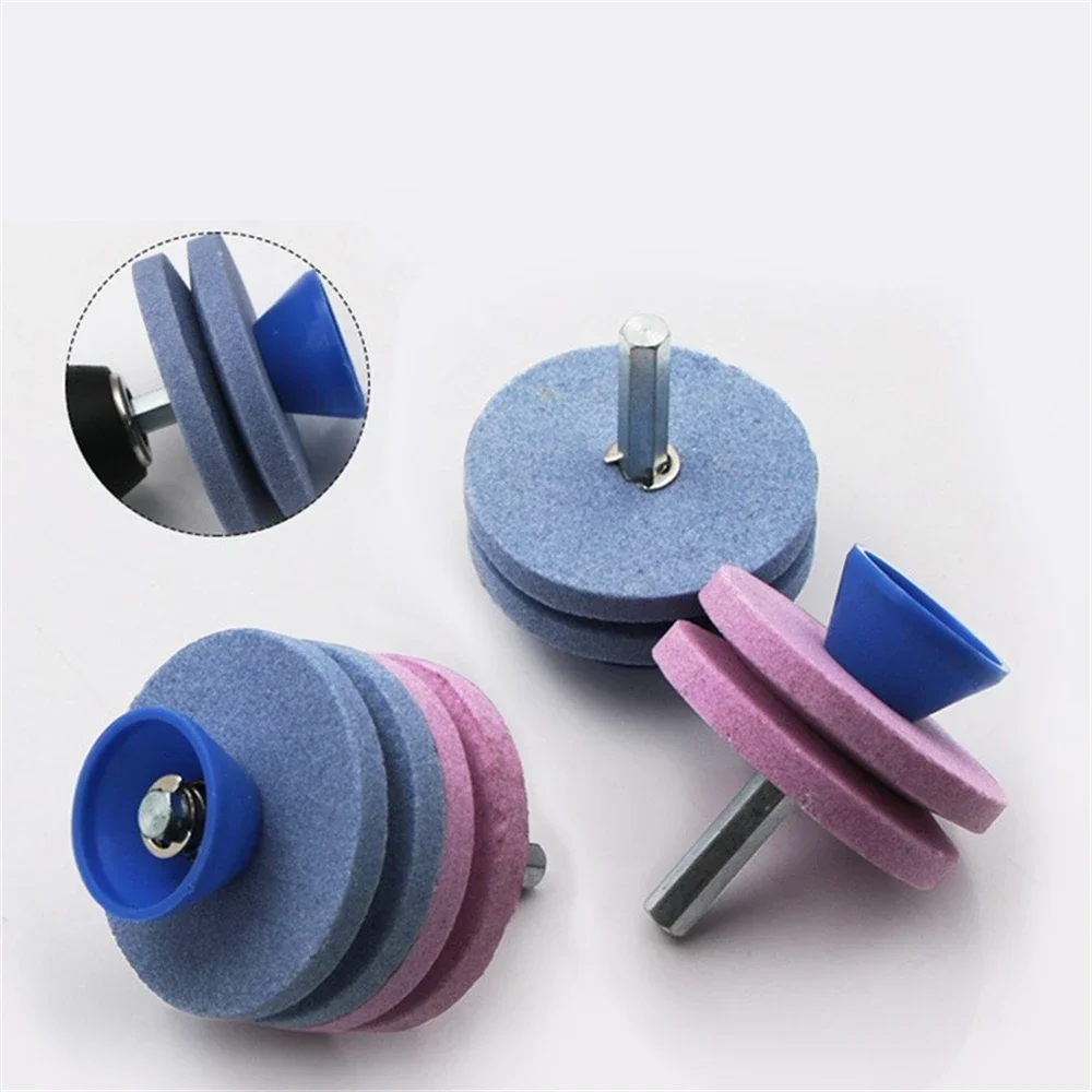 

Lawn Mower Sharpener Four-layer Whetstone Lawnmower Blade Sharpener Grinding Tool Garden tools