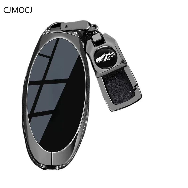 

Premium Zinc Alloy Key Cover Case for Besturn B70/NAT Pro/M9/B70S/T77/T33/T55/E01/T99 - Protective Key Fob Shell Keybag Keychain