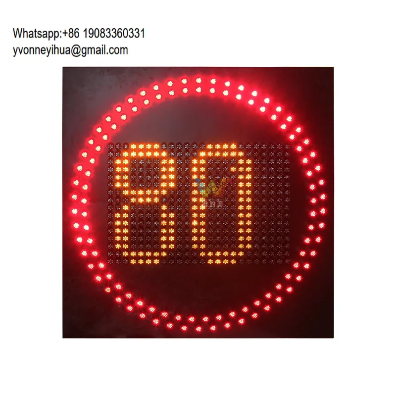 10 Years Factory Wholesale Price Road Safety High Way Variable Speed Limit Sign Traffic Led Road Sign