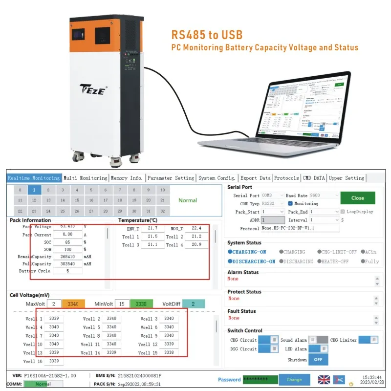 Pay by Installment All in One 48V 10Kwh Powerwall LifePo4 Battery 200Ah 51V Built-in Inverter Home Solar Storage System Bateria