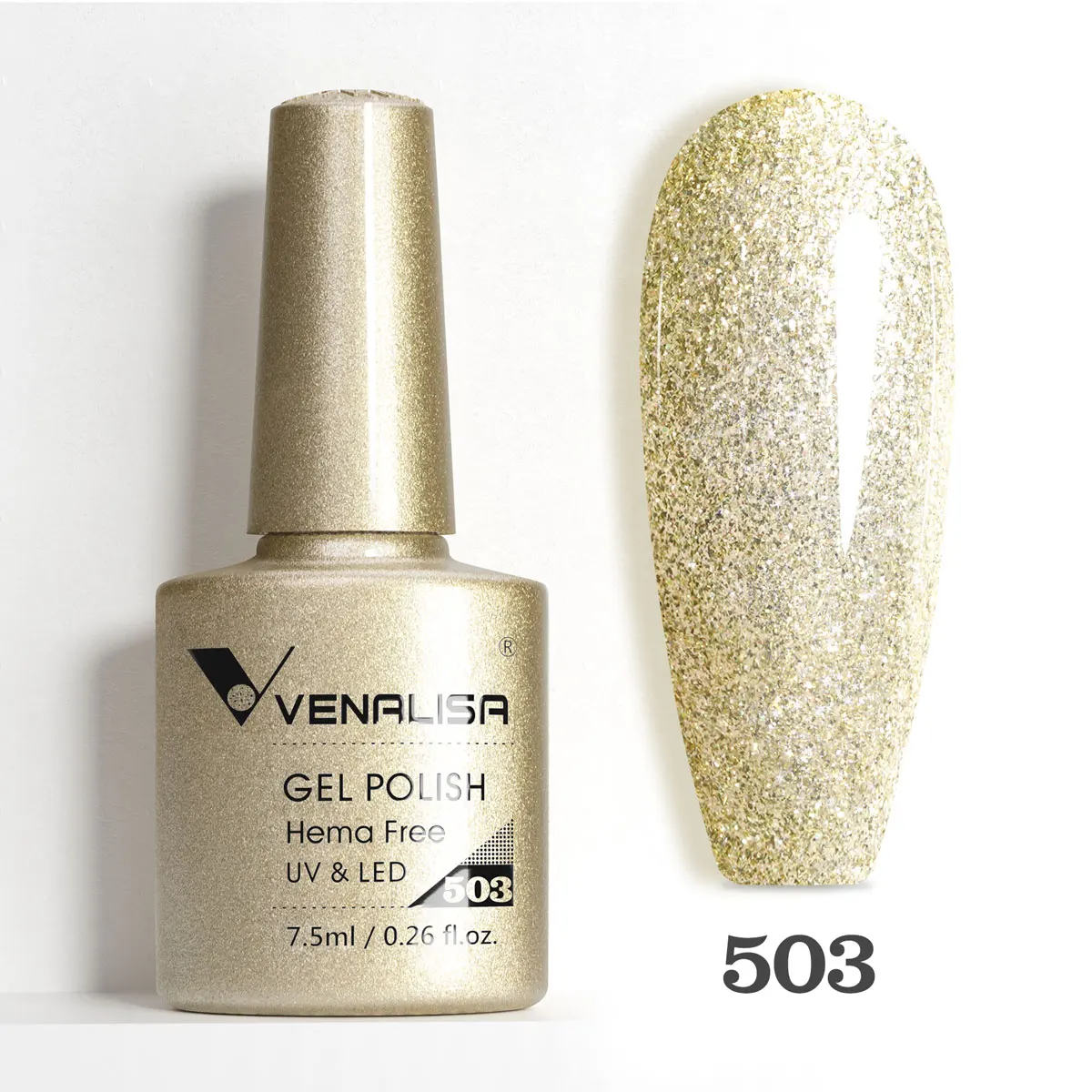 VENALISA 7,5 ml Nagelgelpoliermittel VIP5 HEMA Free Semi Permanent Soak Off UV LED Nagelgel Lack Vollständige Abdeckung Nagelgel Lack