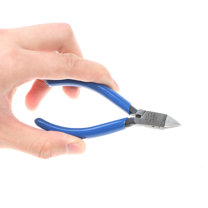 1PC Model tool Precision diagonal pliers Thin blade cutting pliers Parts nozzle Cutter Handle Hand Tools Electronic Pliers