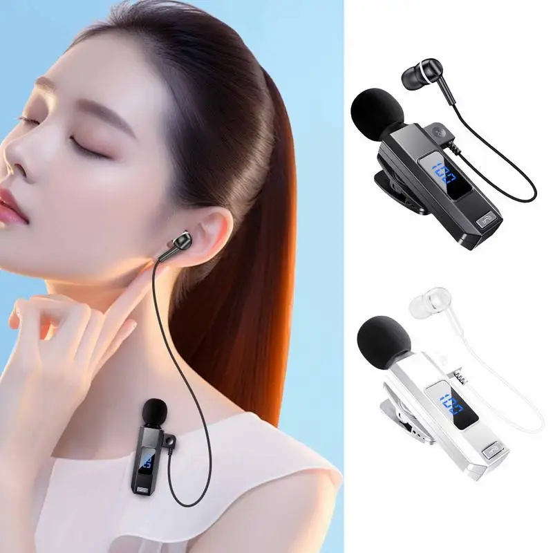 M1 Microphone Blue Tooth Headset Wireless Earbuds With Mic Sport Ear Buds Sweatproof Noise Cancellation Long Battery Headset