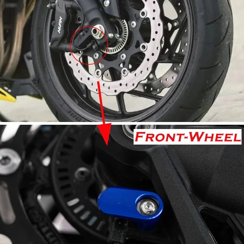 ホンダ バラデロ XL1000 XL 1000 バラデロ 1000 125 オートバイアクセサリー CNC リアホイール ABS センサーガード保護カバー