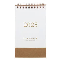 Fashion Design Desk Calendar Planner Ornament Delicate 2024 2025 Mini Novelty Decor Paper English Desktop Calendar for Office