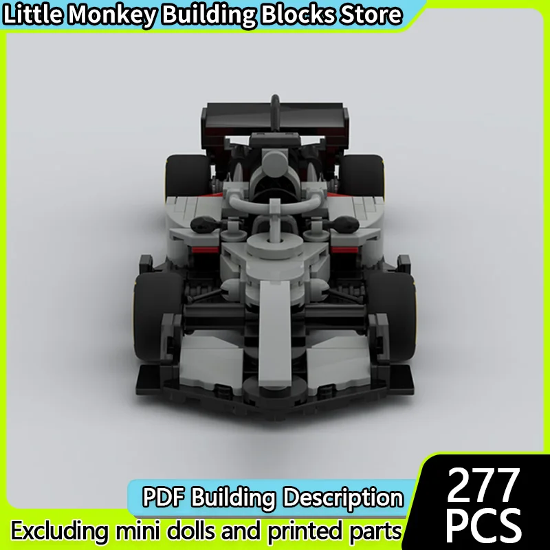

Speed Racing Car Model MOC Building Bricks F1 R26 Formula Racing Modular Technology Children Holiday Gifts Assemble Toys Suit