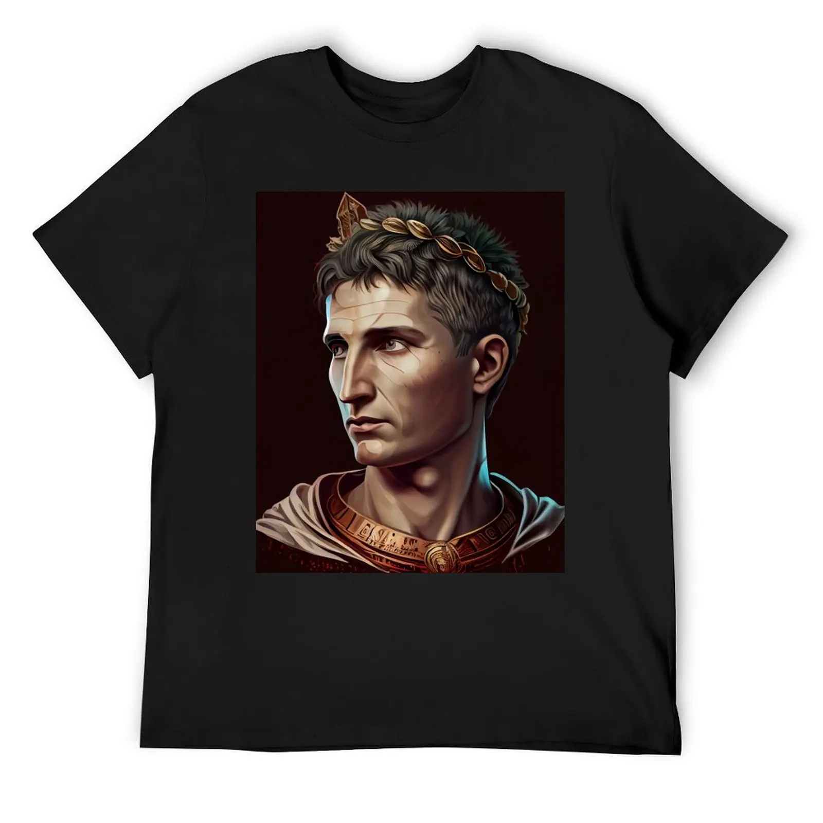 Caesar Augustus Art T-Shirt cheap stuff for a boy baggy shirts plus size clothes men tshirt