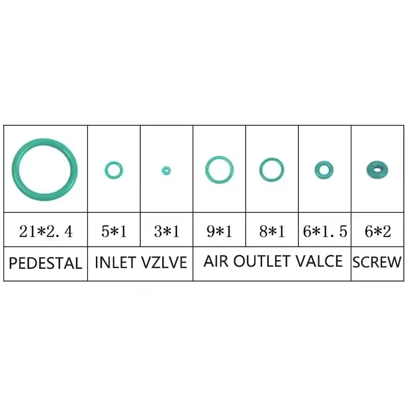 GBB Airsoft Valve Key Tool Kit for Glock 17 19 P1 Silicone O-Ring Seal Green Gas Pistol Maintenance Repair Accessories - view 6
