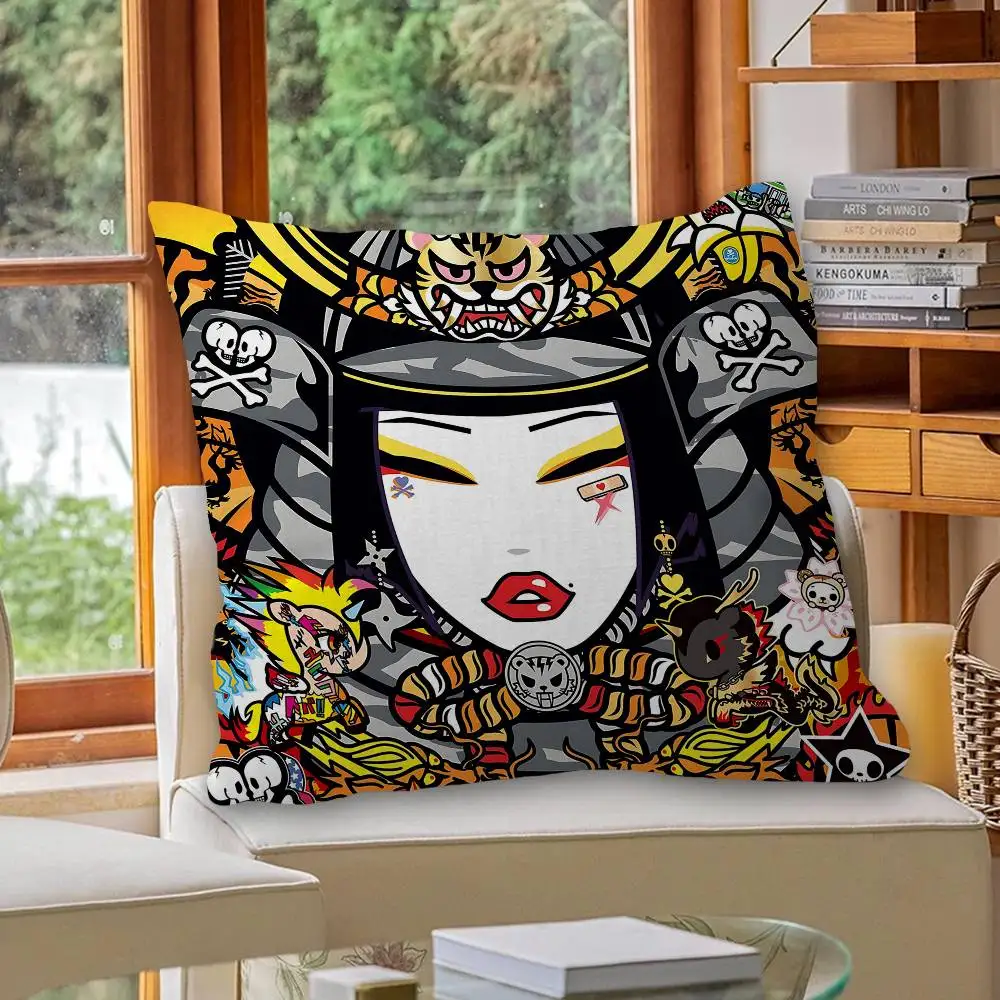 Japan Anime T-TokidokiS Pillowcases Home Bedding Decorative Pillow Cover Wedding Super Soft Pillow Case