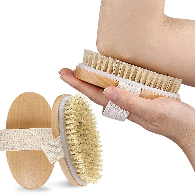 Cepillo corporal para la piel, masaje corporal exfoliante, eliminador de la piel, anticelulitis, exfolia la circulación sanguínea, masaje de limpieza, herramienta de SPA MYS1