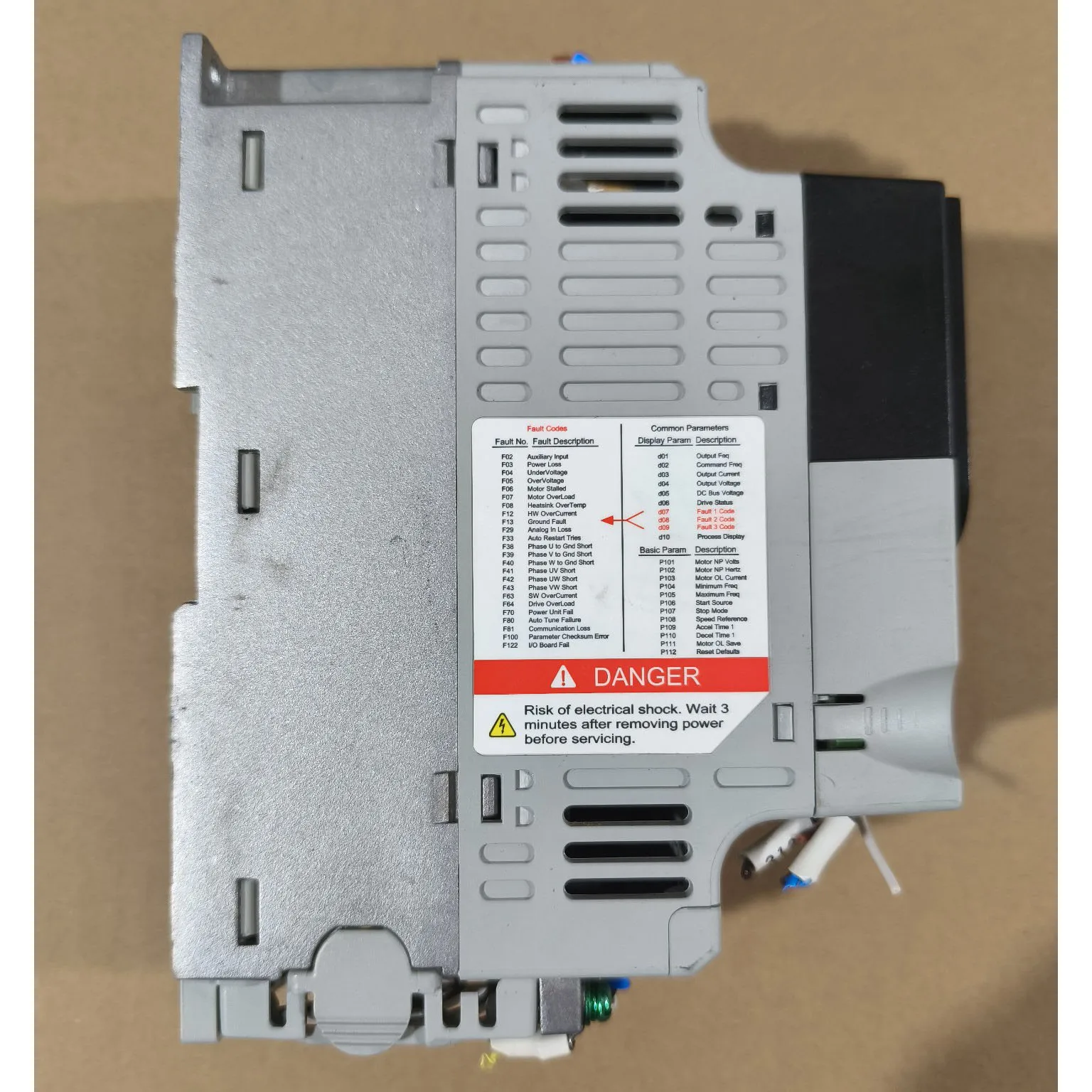 22F-A1P6N103 Frequency Converter   With warranty