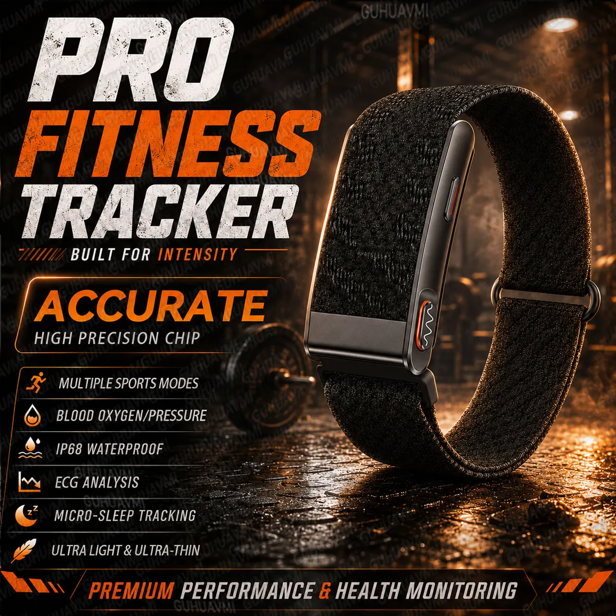 2026 Neues EKG+HRV Smart Fitness-Tracker-Armband für Männer, Harnsäure-, Körperfett- und Blutdruckmessgerät, Gesundheitsmonitor, 3ATM wasserdichtes Sportarmband