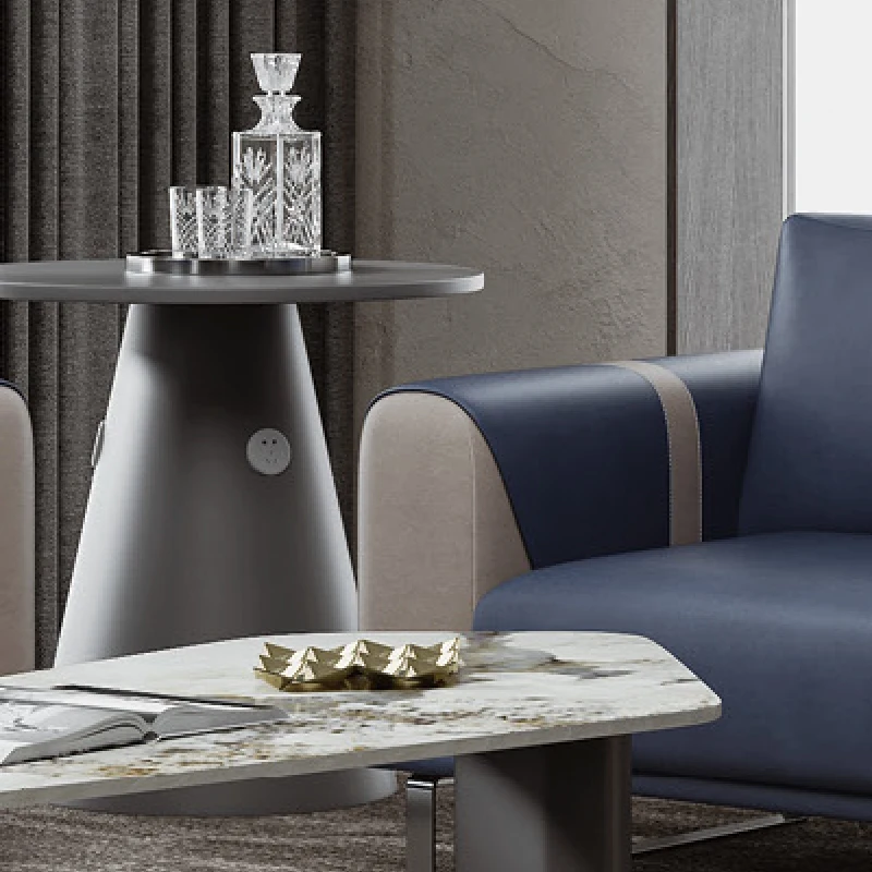 

# Leather Office Sofa Set Comfortable Seating Home Or Hotel Metal