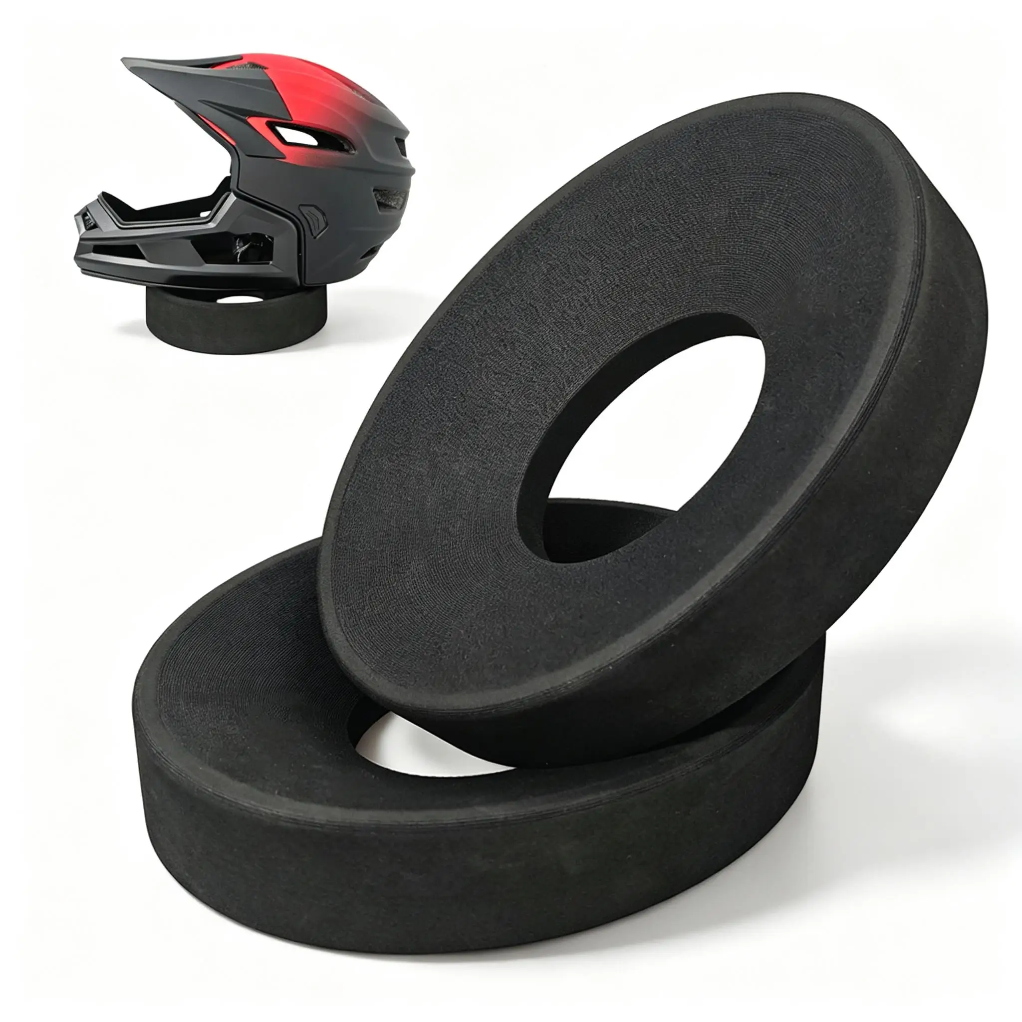 Motorradhelm-Auflagekissen, für professionelle Fahrer und Wartungspersonal, Werkstattlagerung, feuchtigkeitsbeständiger Knieschutz.