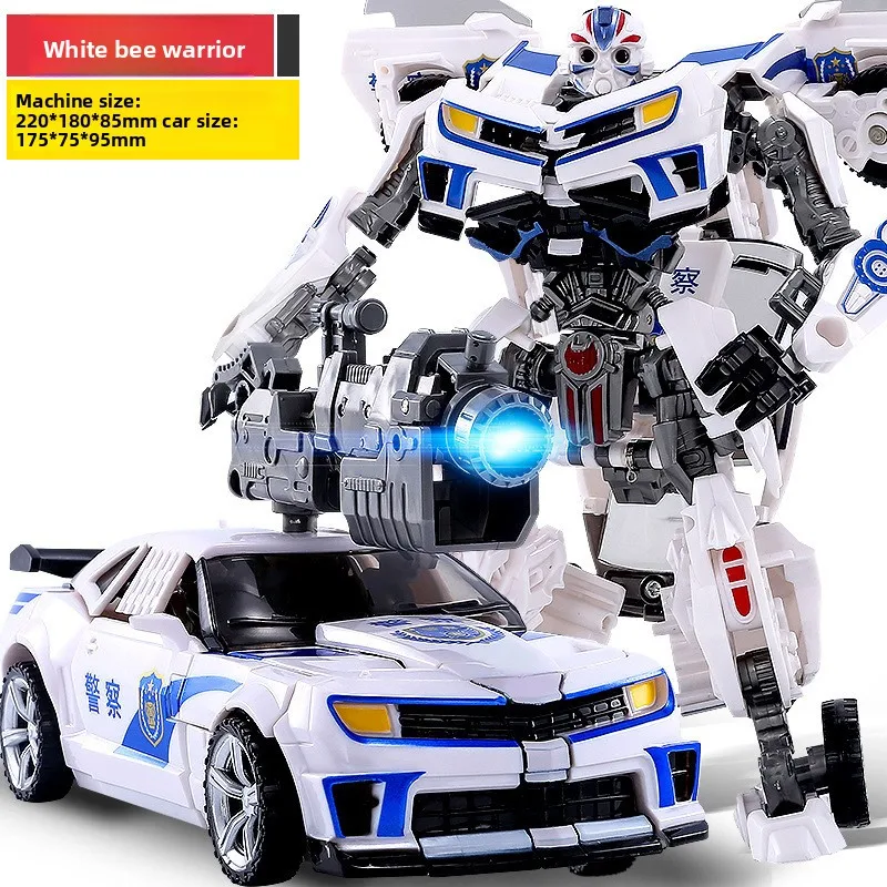 WEIJIANG Nieuwe Cool Transformatie Anime Speelgoed Robot Auto Super Actiefiguren Model 3C Plastic Kids Geschenken Jongens Juguetes