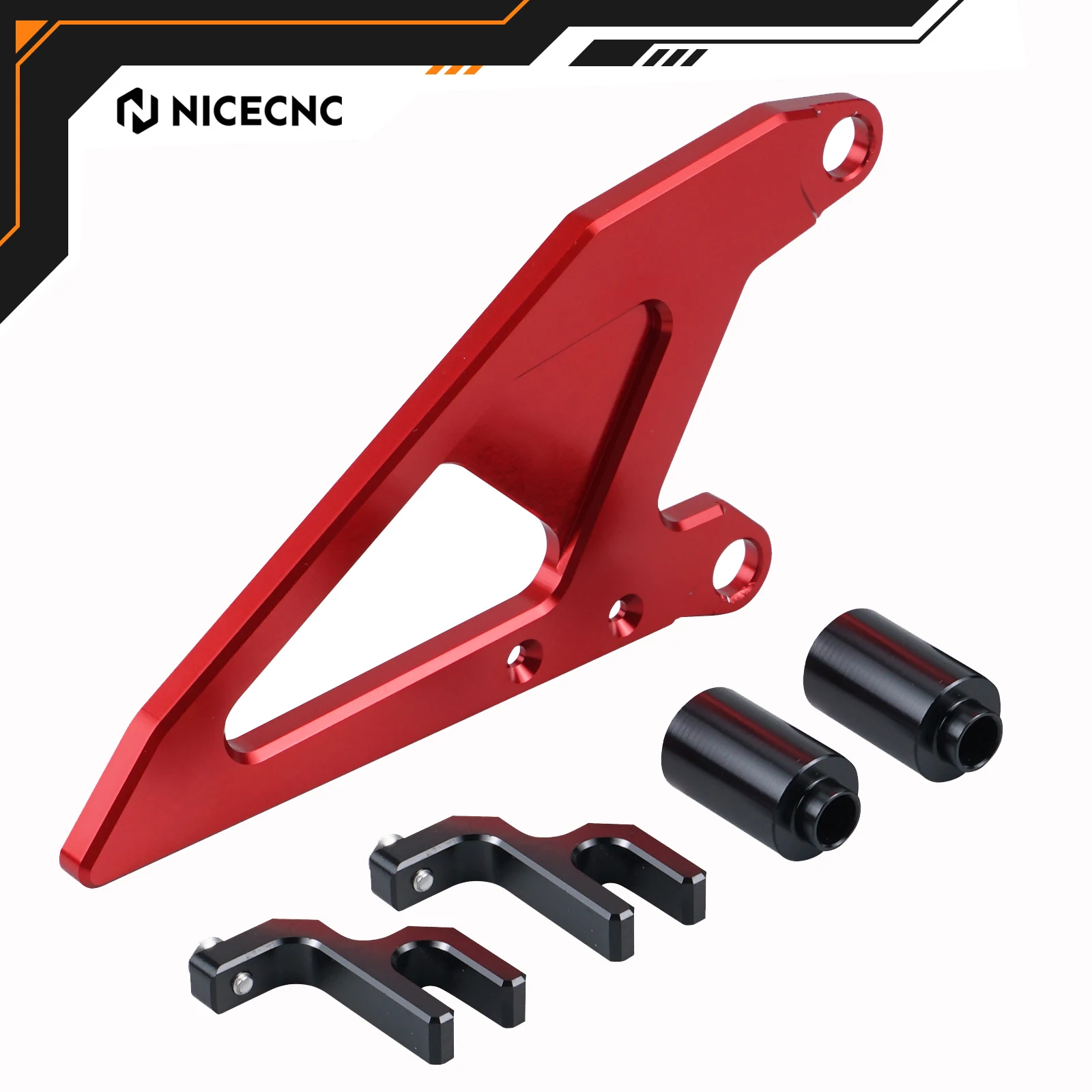 

NICECNC For Honda CRF250R CRF 250R 450R 2010-2016 CRF450R 2009-2016 2015 Front Sprocket Cover Chain Guard Aluminum Motorcycle
