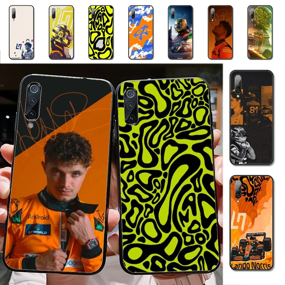 F1 Formula 1 L-Lando N-Norris Phone Case For Xiaomi Mi 5X 8 9 10 11 12 lite pro 10T PocoX3pro PocoM3 Note 10 pro lite