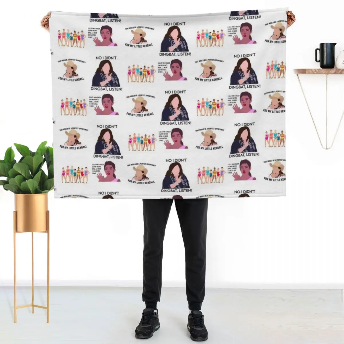 Dance Moms Sticker Pack Throw Blanket Multi Purpose Soft Warm Blanket for Home Travel