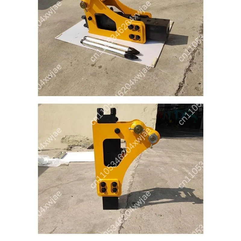 35 Hydraulic Rock Breaker Hammer Triangle Straight Accessory For Mini Excavator Building Demolition Work