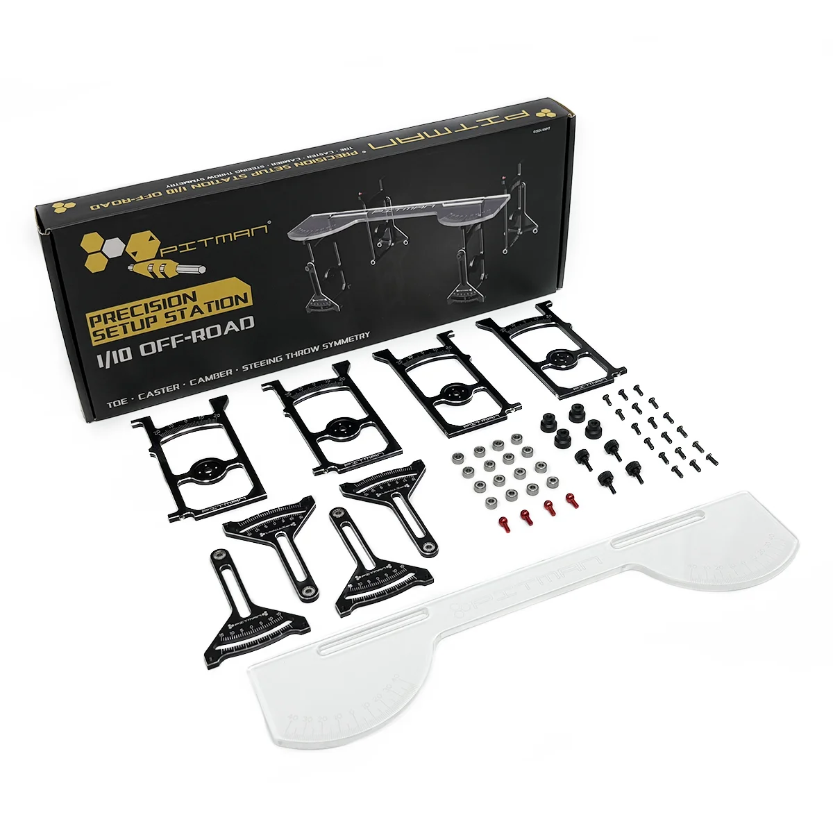 KKPIT-PITMAN-Set-up System for 1/10 Off-Road Cars (5mm axle)-590007