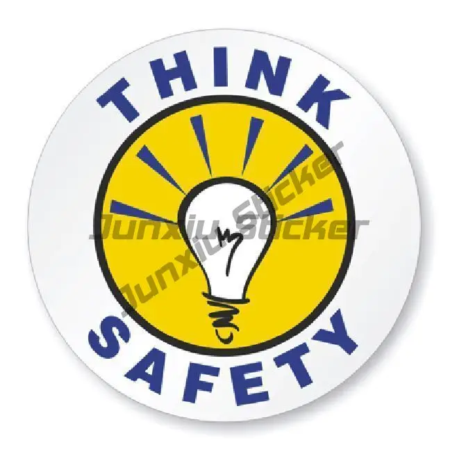 

Think Safety Safety Helmet Sticker Decal
