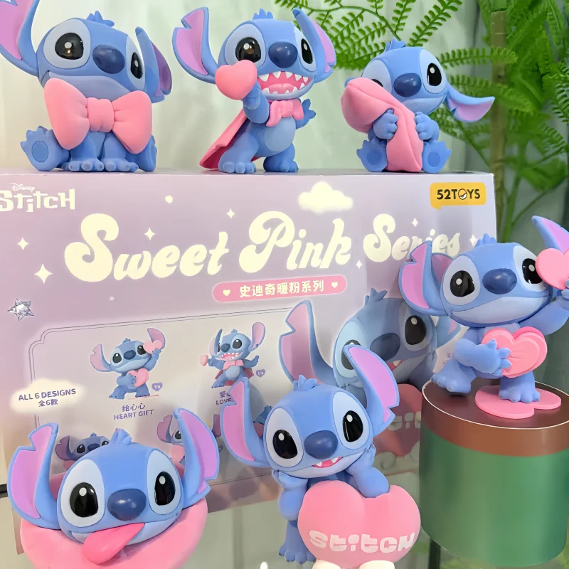 

52TOYS Disney Stitch Sweet Pink Series слепая коробка модная игрушка кукла для украшения подарок на день рождения экшн-игрушки фигурки Коллекционные Gara