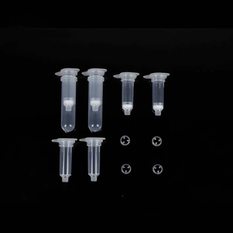 100 개/몫 2ml 분리 컬럼 Plasmid 추출 키트 크로마토그래피 DNA RAN 추출 핵 산 정화 컬럼