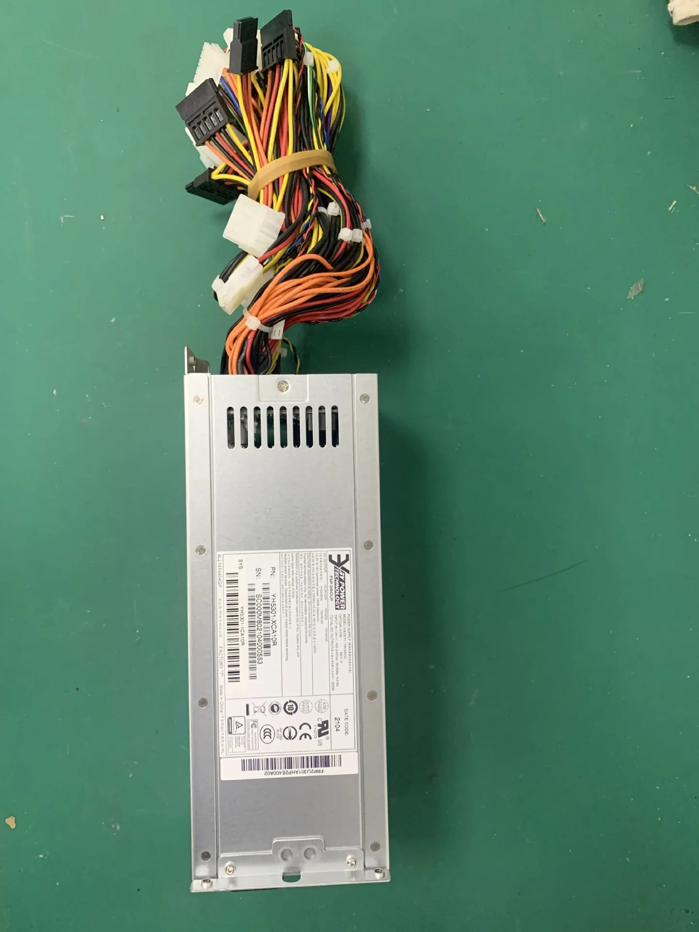 3Y POWER YH5301-1CA10R 300W Redundant Power Supply Server Power Supply