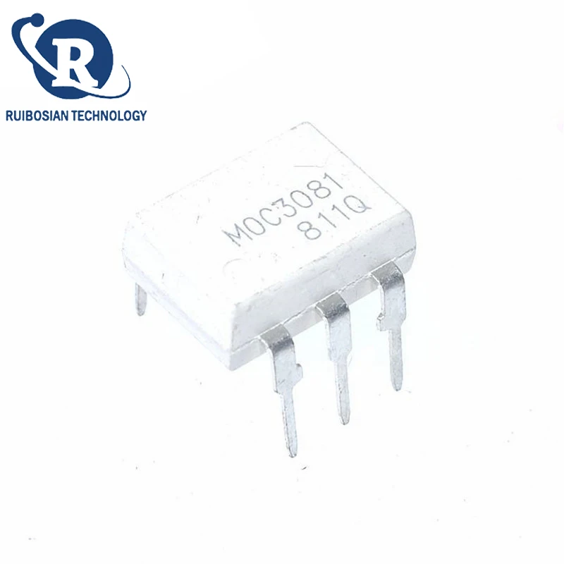 10PCS MOC3081 DIP-6 3081 Optocoupler Lsolator SIP-6 MOC3081 MOC3081