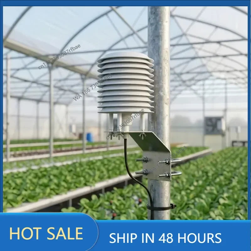 RK330-01 4-20ma Air Humidity Temperature Sensor Low Price with Radiation Shield