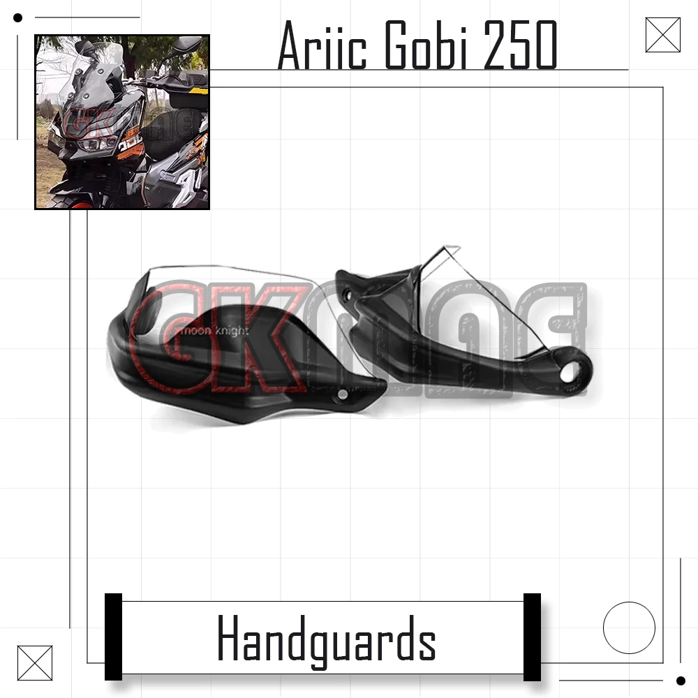 

For Ariic Gobi 250 Gobi250 Motorcycle Modified Hand Shield Hand Guards Heightened Windproof Handguards ABS