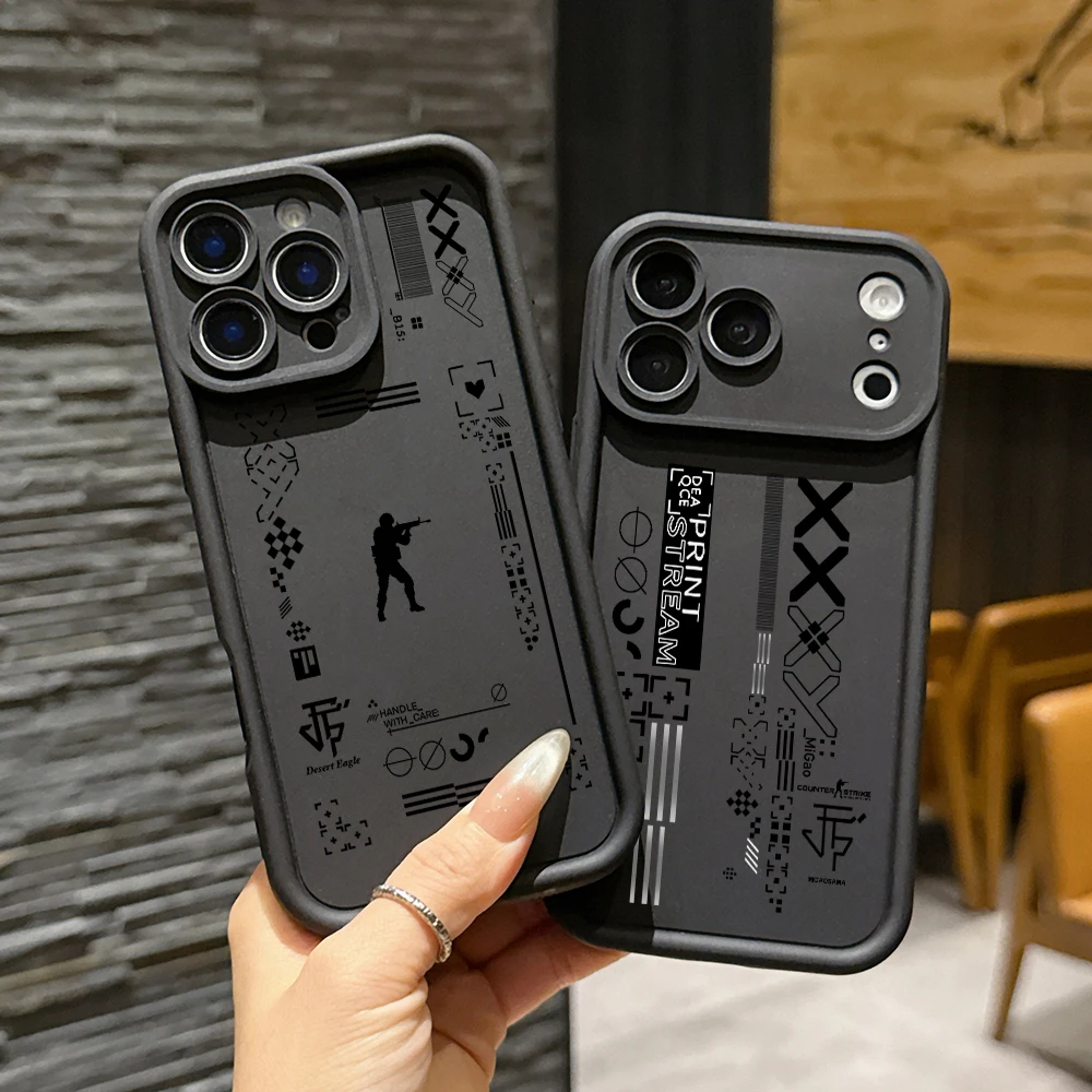 C-Counter Strikes CSGO Handyhülle für Xiaomi Redmi Note 15 14 13 12 11 10 Pro Plus 15C 14C 13C 12C 10C Trubo 4 4G 5G Weiche Schutzhülle