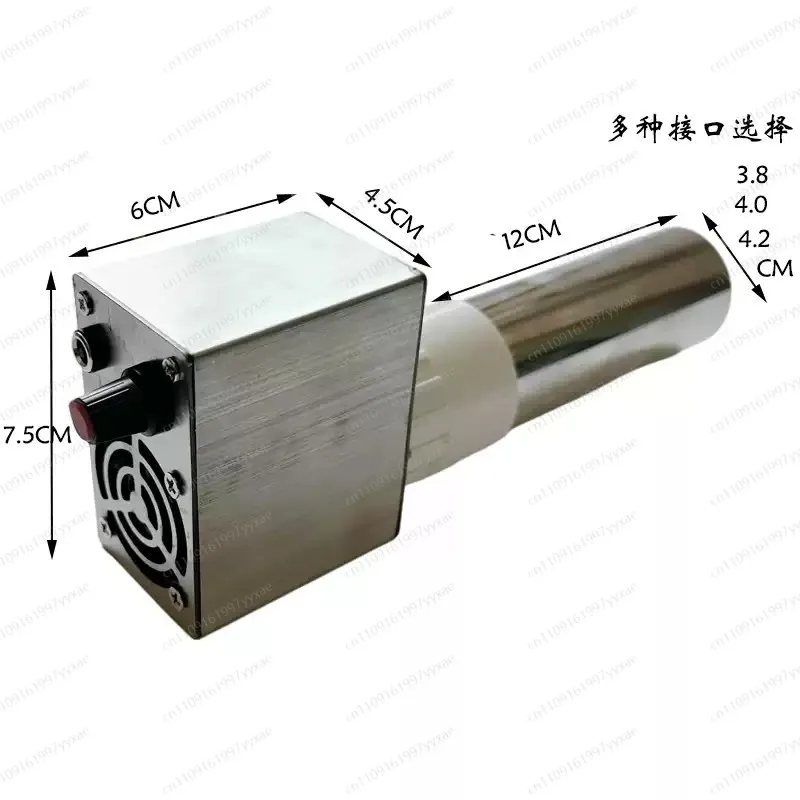 Outdoor turbine blower, quick-burning smokeless wood stove