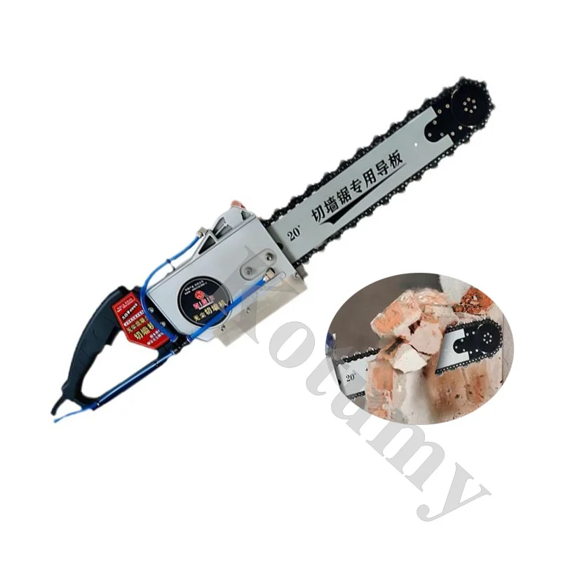 High-power Dust-Free Wall Saw, High-Power Concrete Stone Wall Cutting Machine, Multifunctional Stone Electric Tools