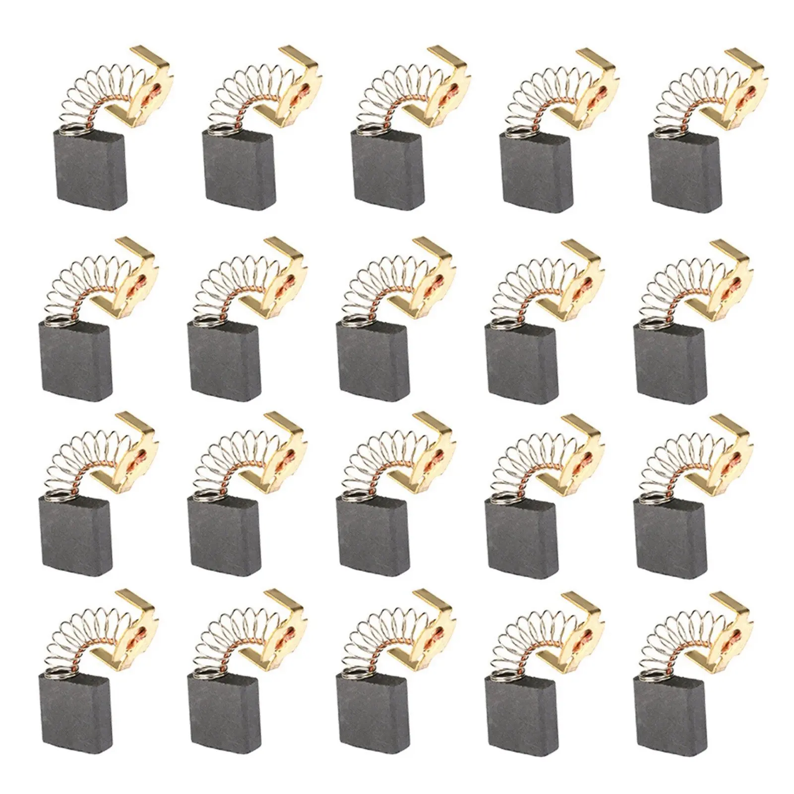 20PCS Electric Motor Carbon Brush Replacement Carbon Brushes 99044 999044 (7 * 17 * 18mm)