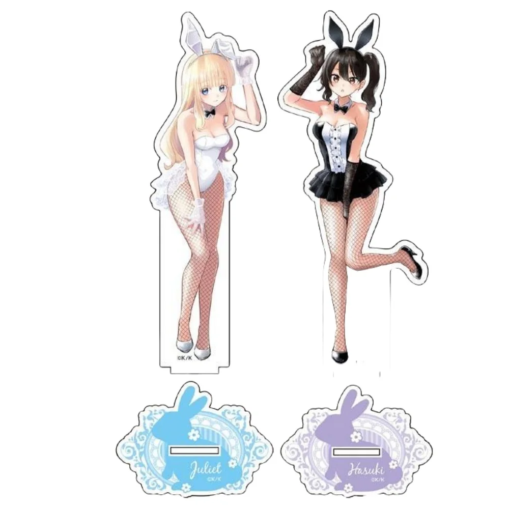 Anime Boarding School Juliet 15cm Juliet Persia Hasuki Komai Acrylic Stand Sexy Characters Desktop Ornament Series  Fans Gifts