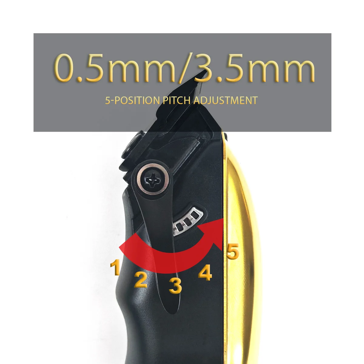 Professional 6800rpm Electric Hair Clipper Barber Metal Cover Quality Hair Trimmer Hair Cutting Machine Gradient Haircuts Tools